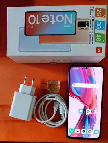 Celular Xiaomi Redmi Note 10 Pro 128gb Negro