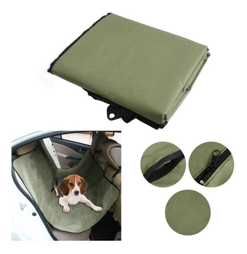 Lona Funda Manta Cubre Asiento De Auto Para Mascotas Perros