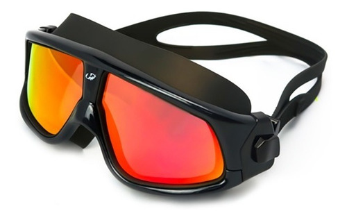 Óculos De Natação Hammerhead Extreme Triathlon Mirror Cor Preto (lente Polarizada - Espelhada)