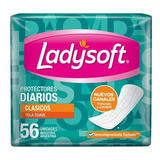 Protectores Diarios Clásico Suave Ladysoft X 56u