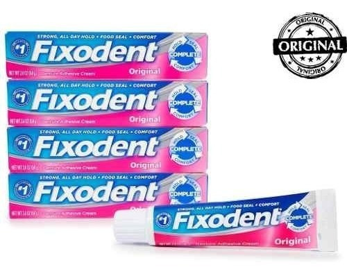 Kit 04 Fixodent Original 68g - A Frete Gratis