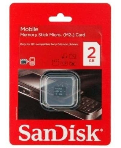 Memoria Sandisk M2 2gb Celular Sony Ericsson - Factura A / B