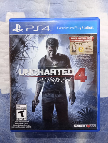 Juego Físico Uncharted 4 Original Ps4