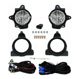 Set Faros Niebla C/bases Toyota Hilux 12/15 Generica