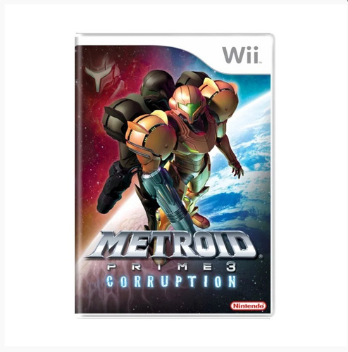 Metroid Prime 3 Corruption Original Completo Nintendo Wii