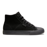 Zapatillas Dc Shoes Modelo Manual Hi Negro Negro Exclusiva