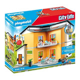 Figura Armable Playmobil City Life Casa Moderna 137 Piezas
