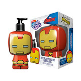 Jabon Liquido Iron Man Algabo 300 Ml Pack X 3 ( Mayorista )