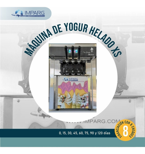 Máquina De Yogurt Helado