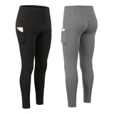 Pantalones De Forro Polar Para Mujer, Yoga, Entrenamiento Cá