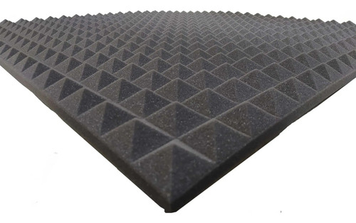 Panel Acústico Acuflex  Basic Pirámide 50 X 50 Cm X 30 Mm 