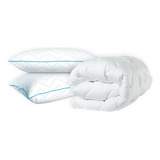 Sognare® Set 1 Cubre Colchón Extra Cnfrt Ind+2almohada Suave