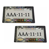 Par Porta Placas Go Further Chevrolet Corsa Hb 2007