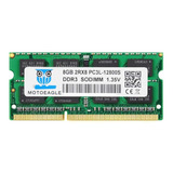 Memoria Ram 8gb 1x8gb Ddr3 1600 Mhz Sodimm Motoeagle