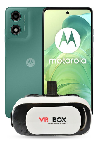 Motorola Moto G04 Dual Sim 64gb 4gb Ram Verde + Lentes Vr Box De Regalo