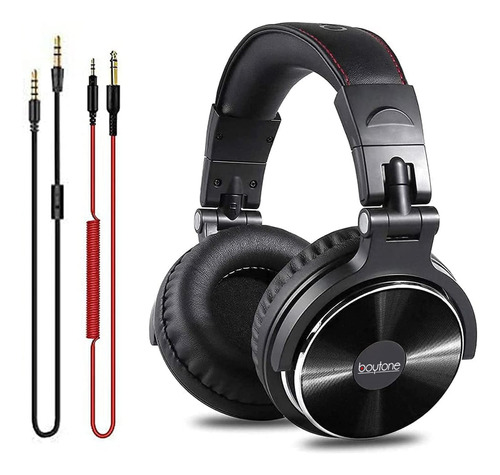 Bt10bk Auriculares Cable Monitor De E  Y Dj Mezclador A...