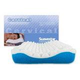 Almohada Placa Espuma Suavestar 61x34x10 Cervical