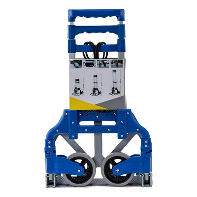 Carro Diablito Plegable Aluminio Portátil 100kg Carga Ditron Color Plateado | Envío gratis