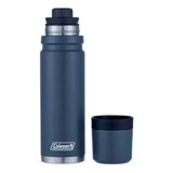 Termo Matero Coleman Acero Inox. 1,2 Litros Azul Cebador