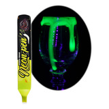 Caneta Comestível Neon Pen Maçã Verde Pepper Blend Fluor Gel