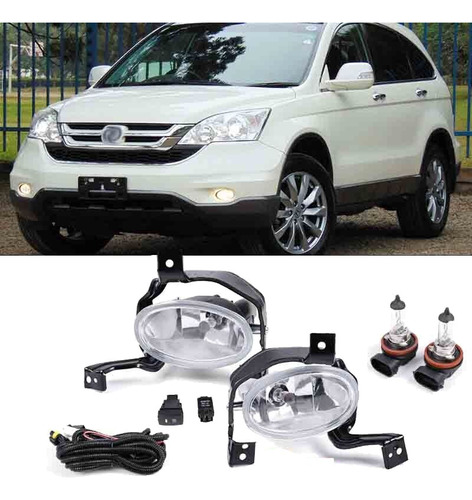 Faros Antiniebla Honda Cr-v 2010 2011 Kit Completo Foto 8