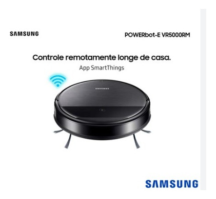 Robo Aspirador/ Passa Pano Samsung Powerbot- E Vr 5000 Wi Fi