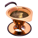 Ireum Gourmet Pour Over Coffee Maker - Malla De Sarga, Sin P