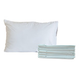 Fundas Almohada Algodón 40x70 Packx10 Hotelera Revendedores 