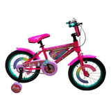 Bicicleta Aire Infantil Para Niña Barbie R16