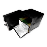 Caja Delivery Reparto + Bolso Termico Blanca Negra  Wagner 