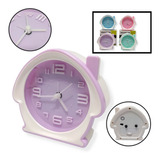 Reloj Despertador  Forma Casa Plástico Regaleria Decorativo