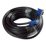 Cable Vga 20 Metros Macho 20mts Grueso Bolsa Super Oferta