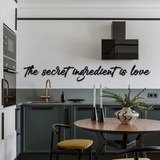 Decoración Pared Cocina Ingrediente Letras 3d Hogar | Madera