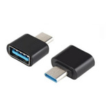 Ficha Adaptador Otg Usb Hembra A Micro Usb C  Um2140