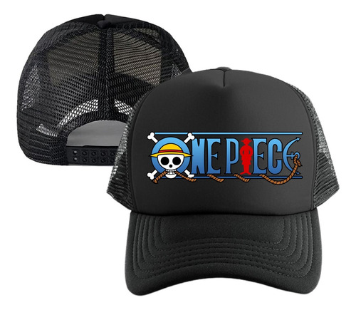 Gorra One Piece Logo Cachucha Malla