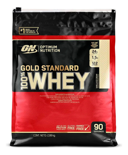 Gold Standard Whey Proteína Suero De Leche 2.88kg Sabores*