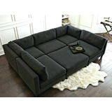 Sillon Sofa Cama Esquinero Rinconero Chenille Antidesgarro