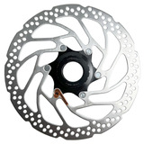 Disco Rotor De Freno Shimano Rt30 180mm Center Lock Color Gris