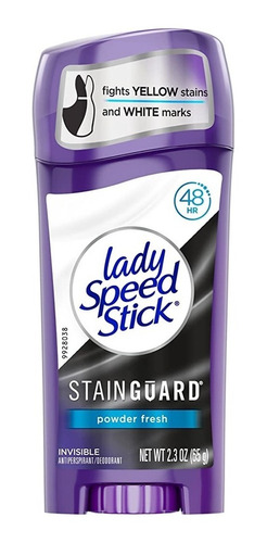 Desodorante Lady Speed Stick Stain Guard Invisible Americano