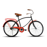 Bicicleta Vintage Rider Cuadro Reforzado Retro Rodada 26