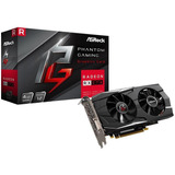 Tarjeta De Vídeo Asrock Phantom Rx 570 De 4 Gb Gdr5 De 256 Bits