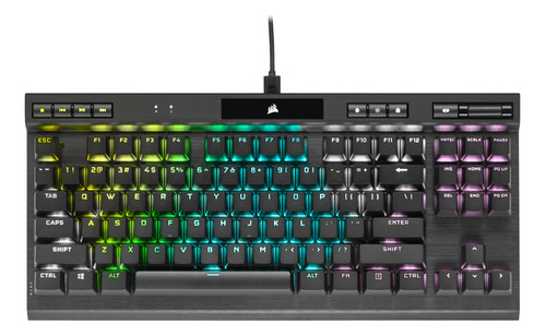 Teclado Corsair K70 Rgb Tkl Champion Series Optico Mecanico