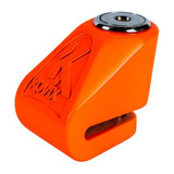  Candado Disco Moto Kovix Kn1 Naranja Pasador 6mm