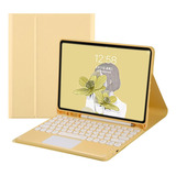 Funda C/teclado Henghui Para iPad Air 5g/4g 10.9inch Yellow