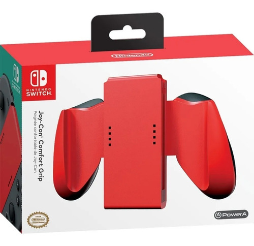 Nintendo Switch Joy Con Soporte Para Mandos Comfort Grip Red