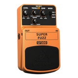 Pedal De Efeito Behringer Super Fuzz Sf300  Laranja