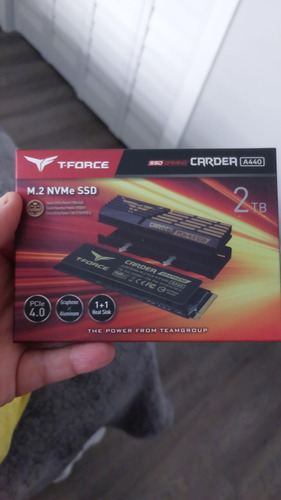 Ssd Nvme Teamgroup T-force Cardea A440 C Dissipador 2tb Ps5