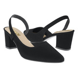 Tacones Dama Stylo 1628 Buck Negro