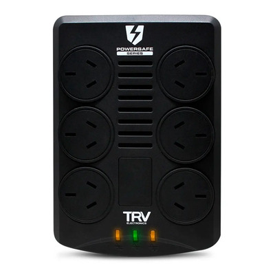Estabilizador De Tension Trv Powersafe F P\u002Fheladera\u002Ffreezer Color Negro | Envío gratis