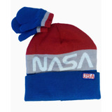 Gorro Y Guantes De La Nasa Para Niño Beanie Bioworld